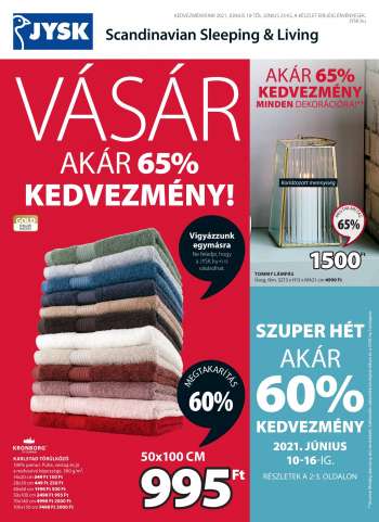 Újság JYSK - 2021.06.10 - 2021.06.23.