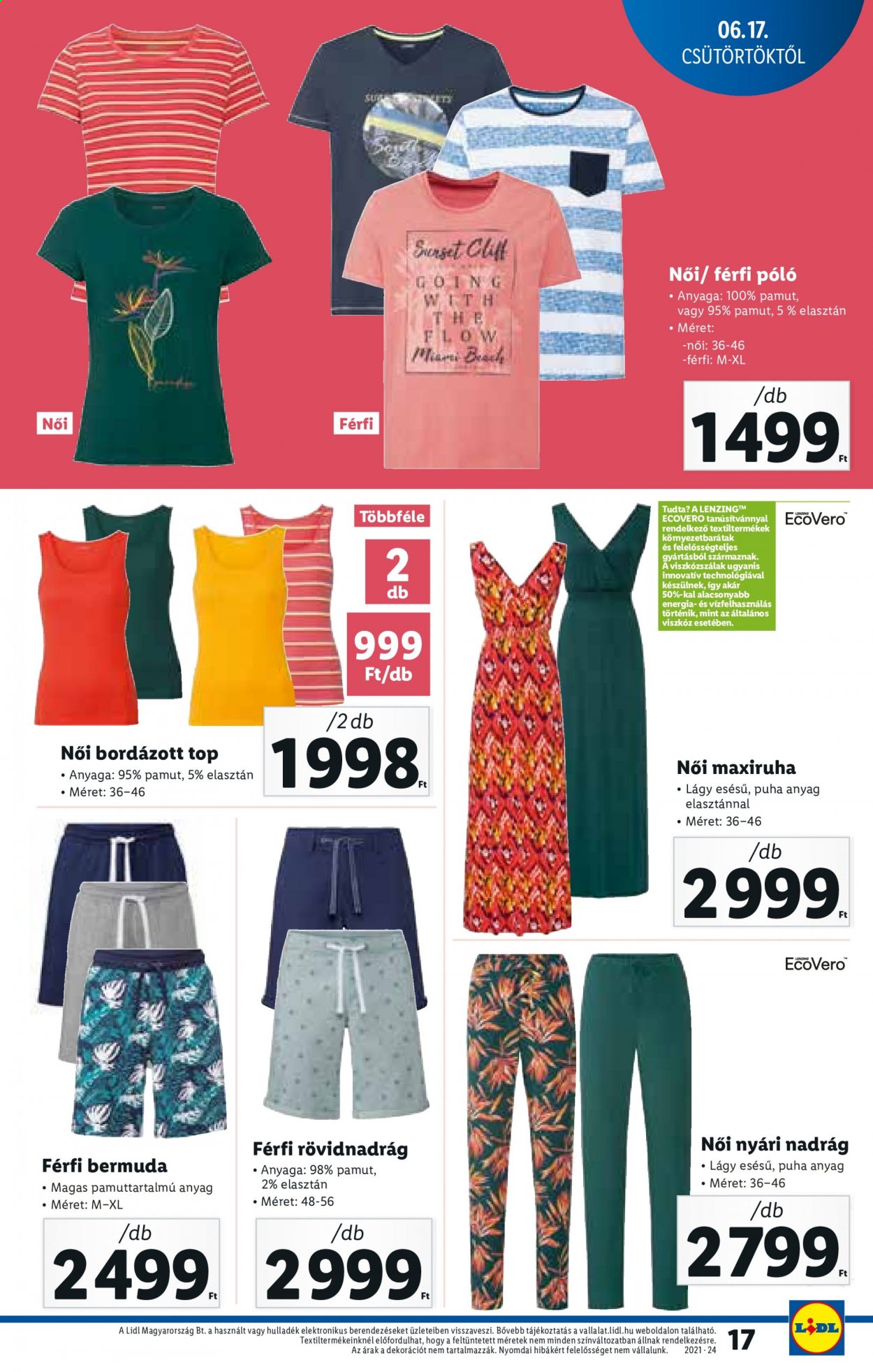 Lidl akciós újságok - 2021.06.17 - 2021.06.23. Oldal 17