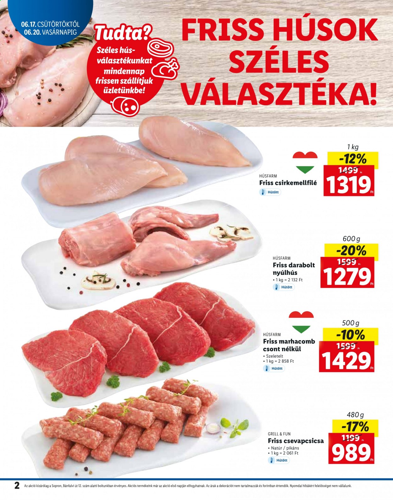 Lidl akciós újságok - 2021.06.17 - 2021.06.20. Oldal 2