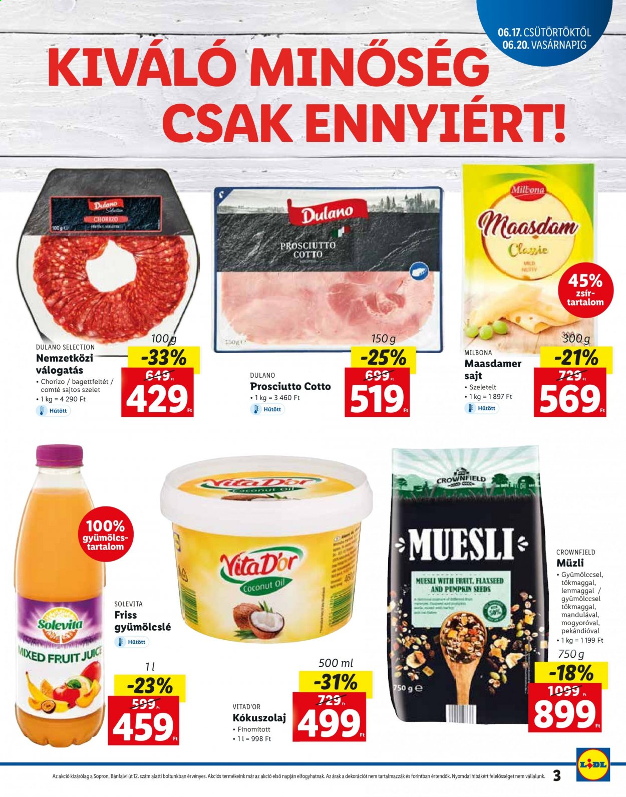 Lidl akciós újságok - 2021.06.17 - 2021.06.20. Oldal 3