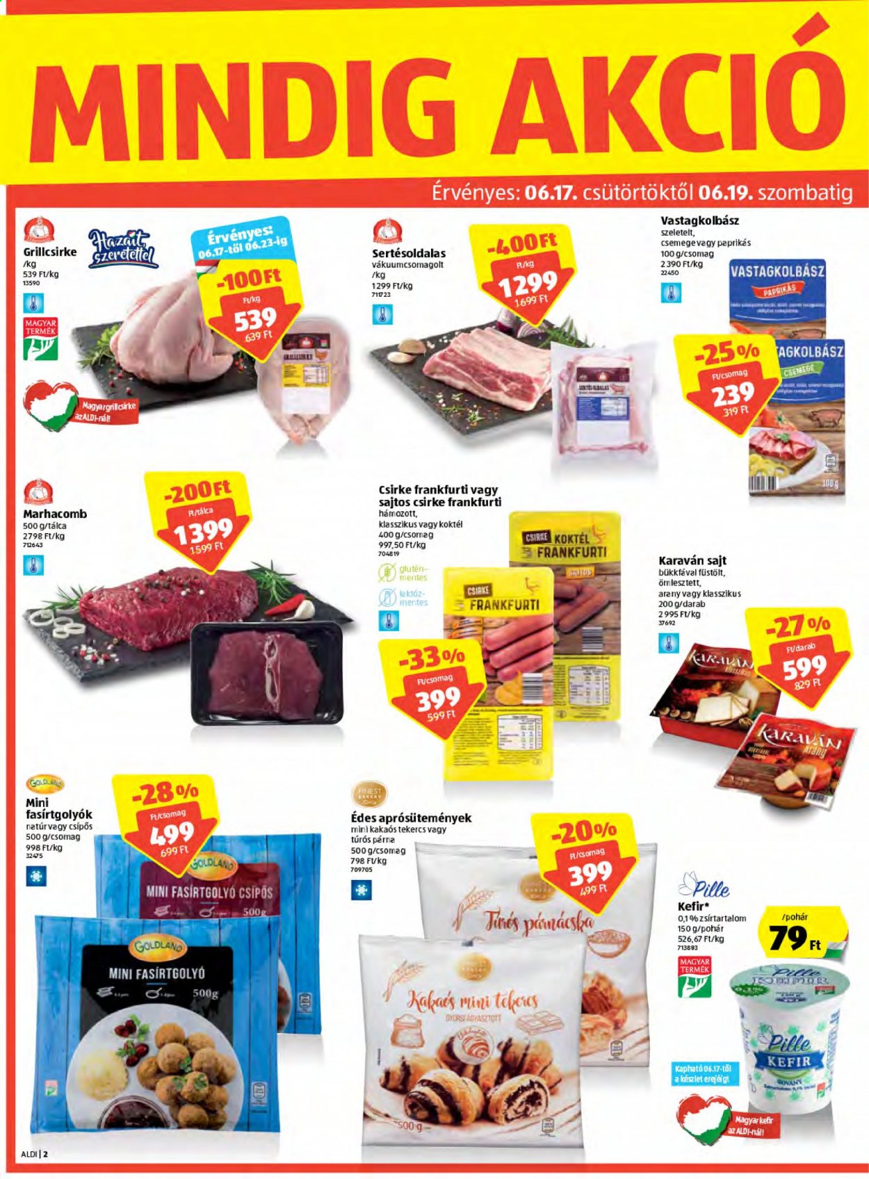 Aldi akciós újságok - 2021.06.17 - 2021.06.23. Oldal 2
