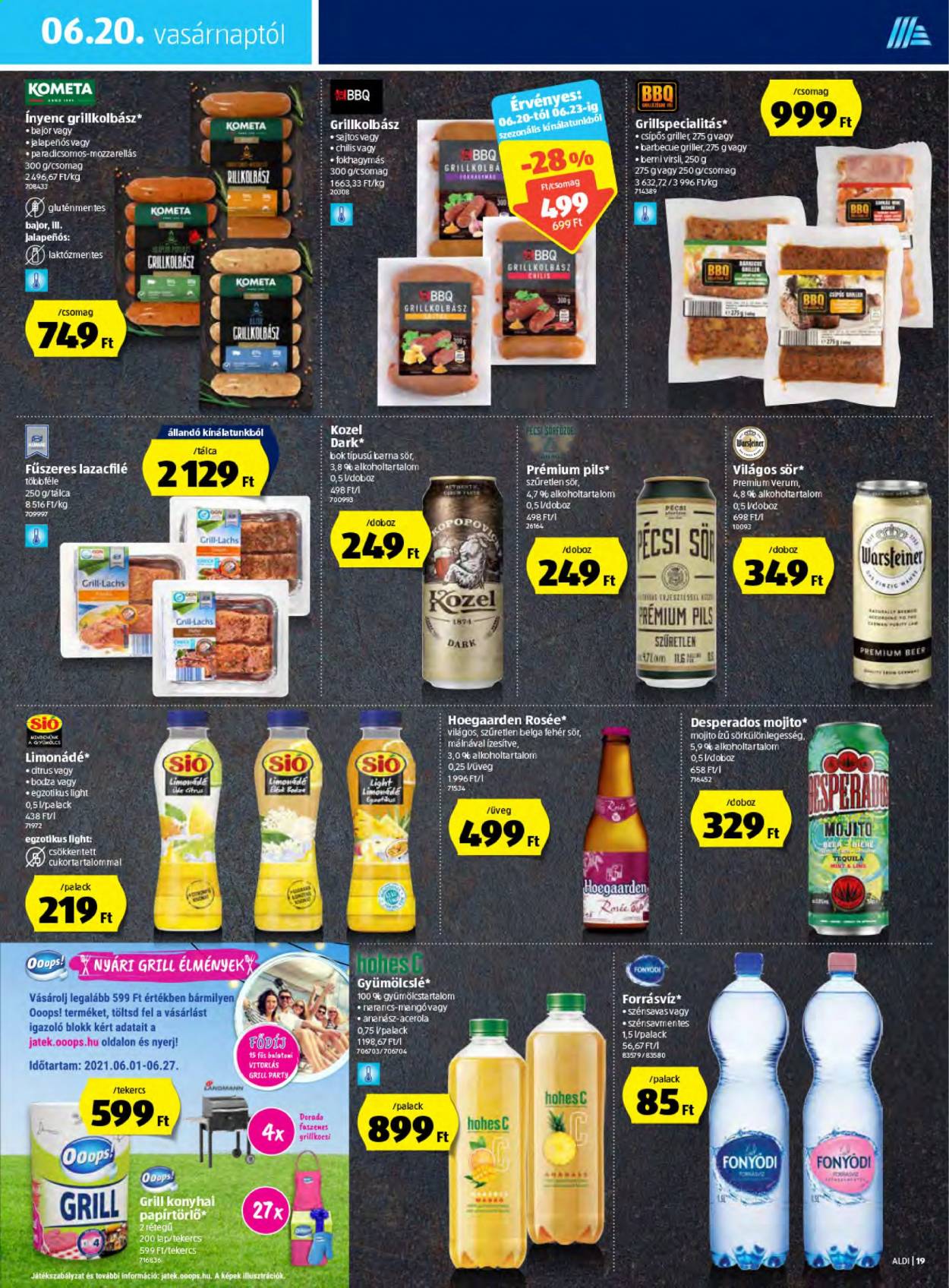 Aldi akciós újságok - 2021.06.17 - 2021.06.23. Oldal 19