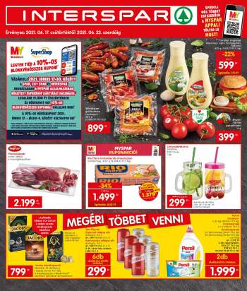 Újság INTERSPAR - 2021.06.17 - 2021.06.23.