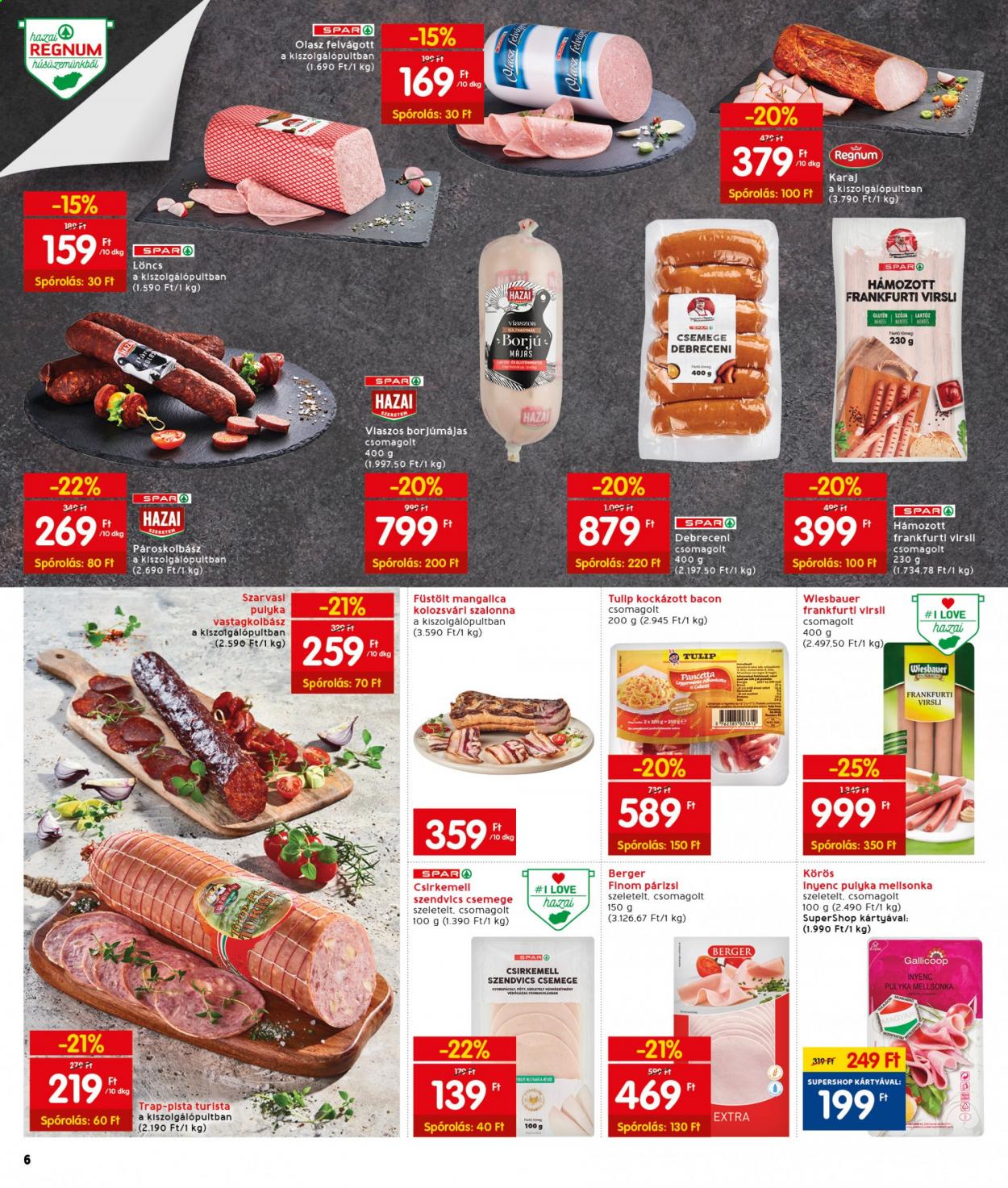 INTERSPAR akciós újságok - 2021.06.17 - 2021.06.23. Oldal 6