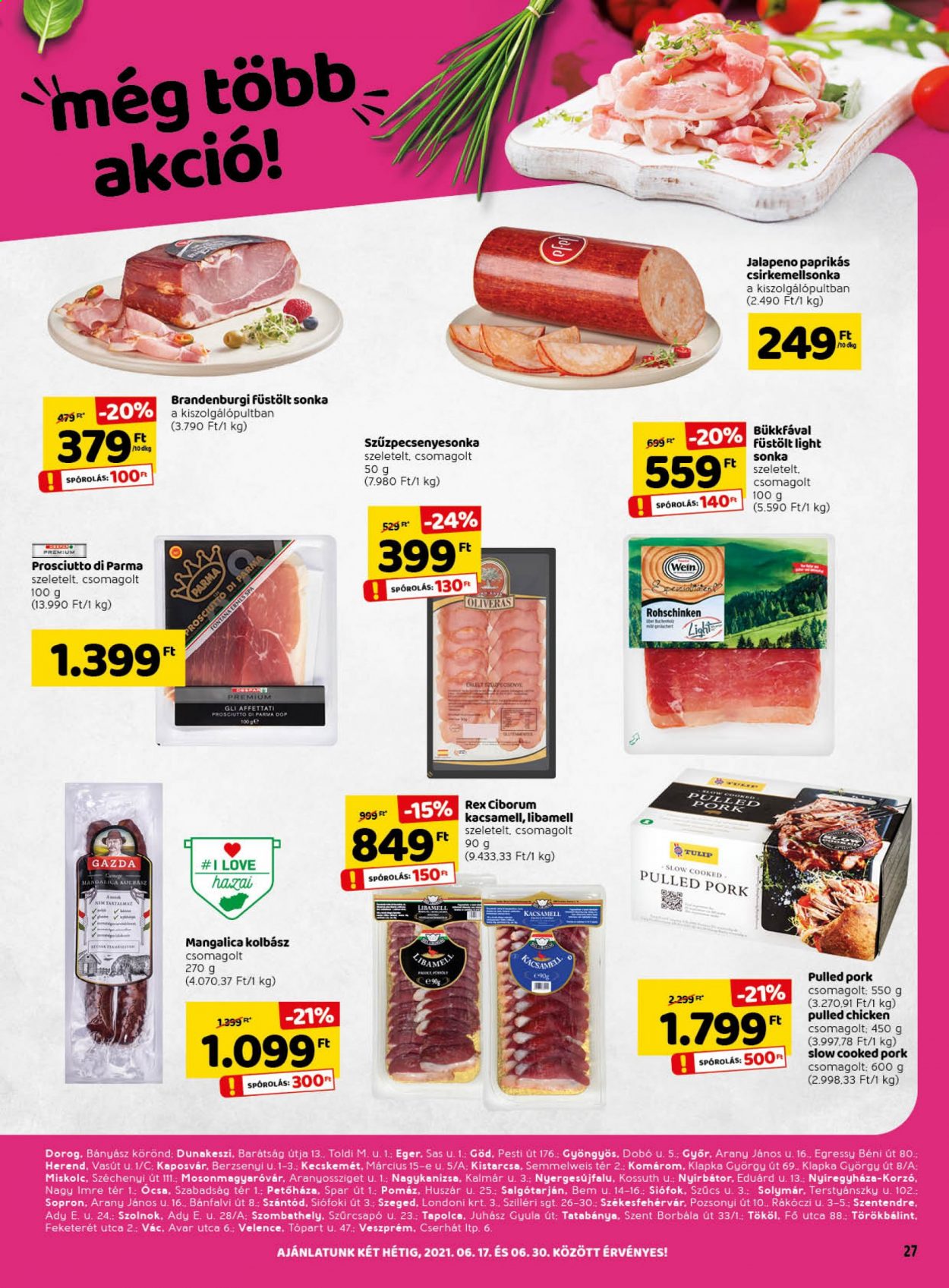 SPAR akciós újságok - 2021.06.17 - 2021.06.30. Oldal 2