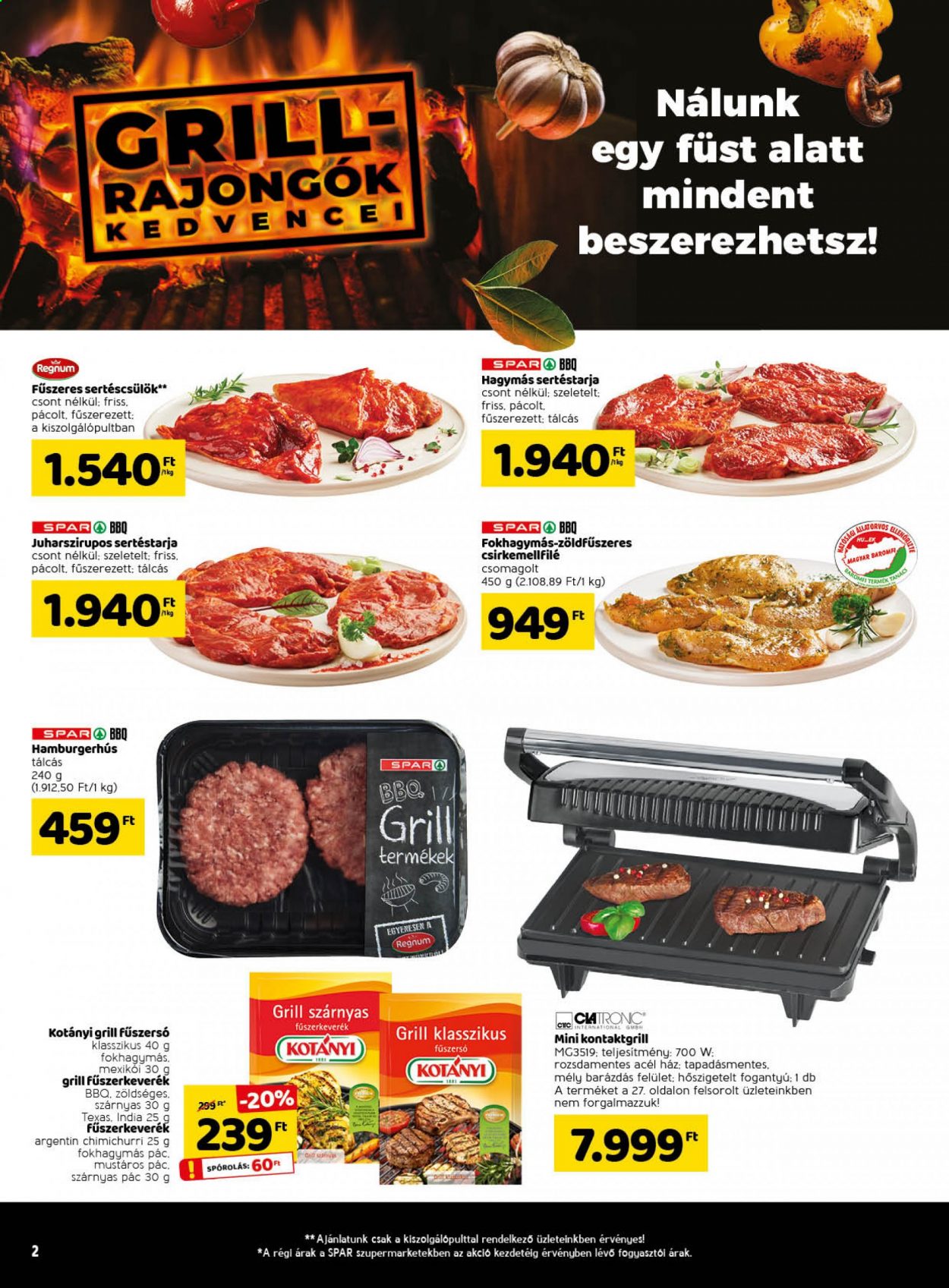 SPAR akciós újságok - 2021.06.17 - 2021.06.23. Oldal 2