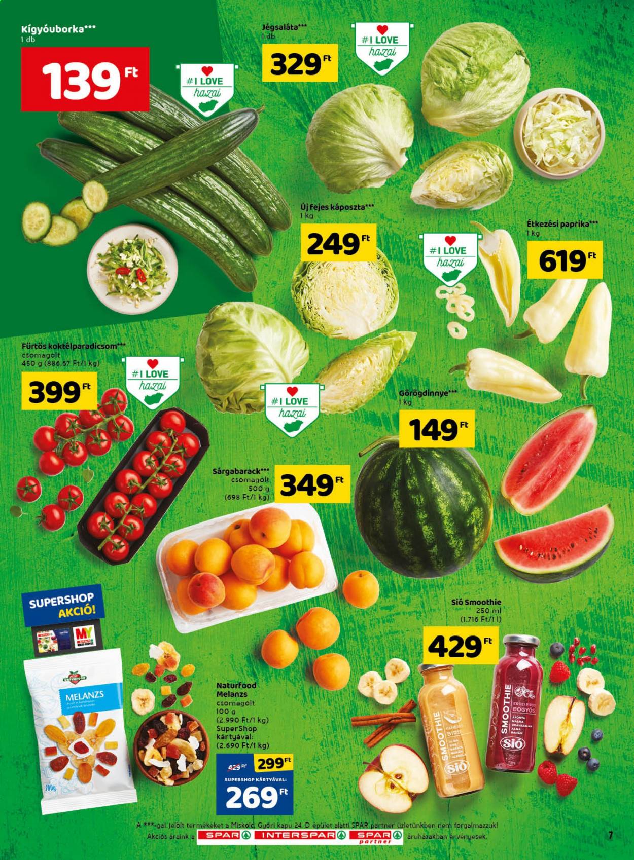 SPAR akciós újságok - 2021.06.17 - 2021.06.23. Oldal 7