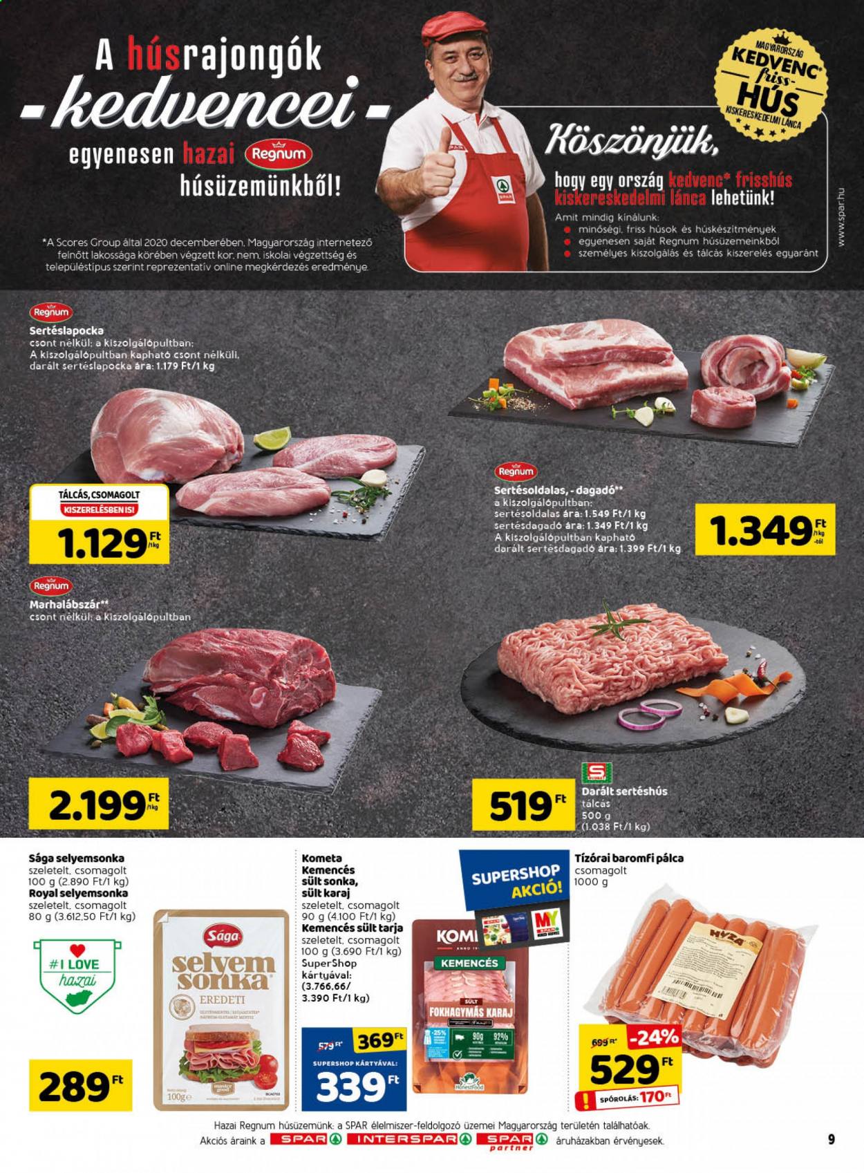 SPAR akciós újságok - 2021.06.17 - 2021.06.23. Oldal 9