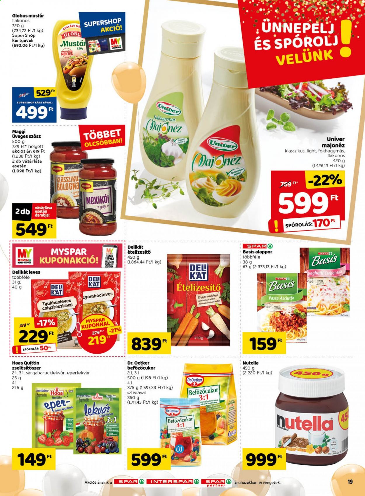 SPAR akciós újságok - 2021.06.17 - 2021.06.23. Oldal 19