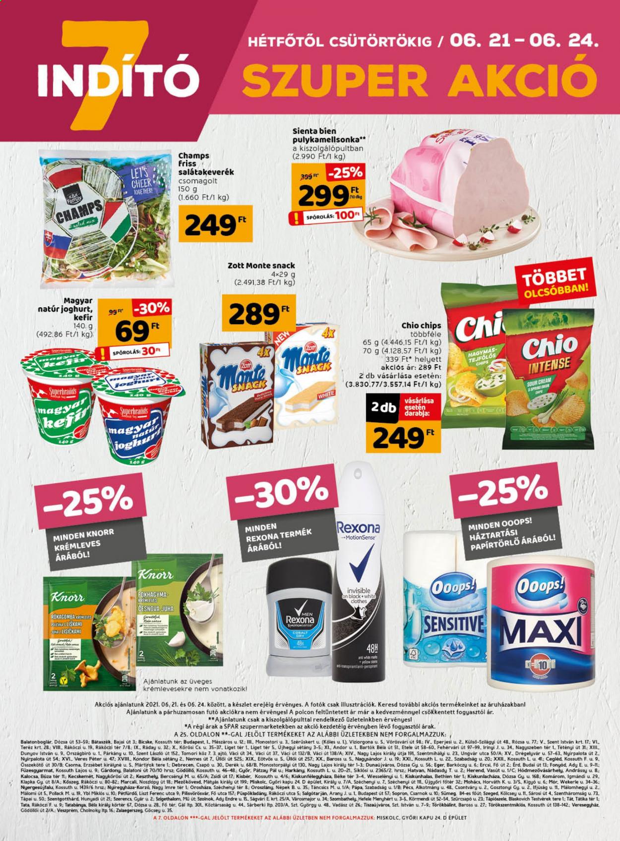 SPAR akciós újságok - 2021.06.17 - 2021.06.23. Oldal 27