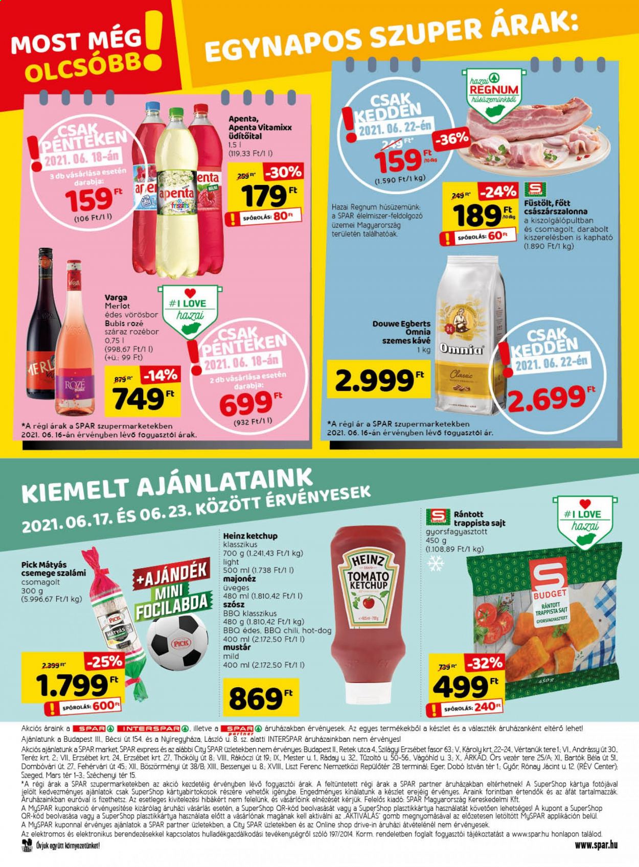 SPAR akciós újságok - 2021.06.17 - 2021.06.23. Oldal 28