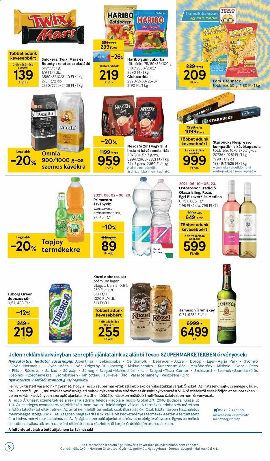 TESCO akciós újságok - 2021.06.17 - 2021.06.23. Oldal 6