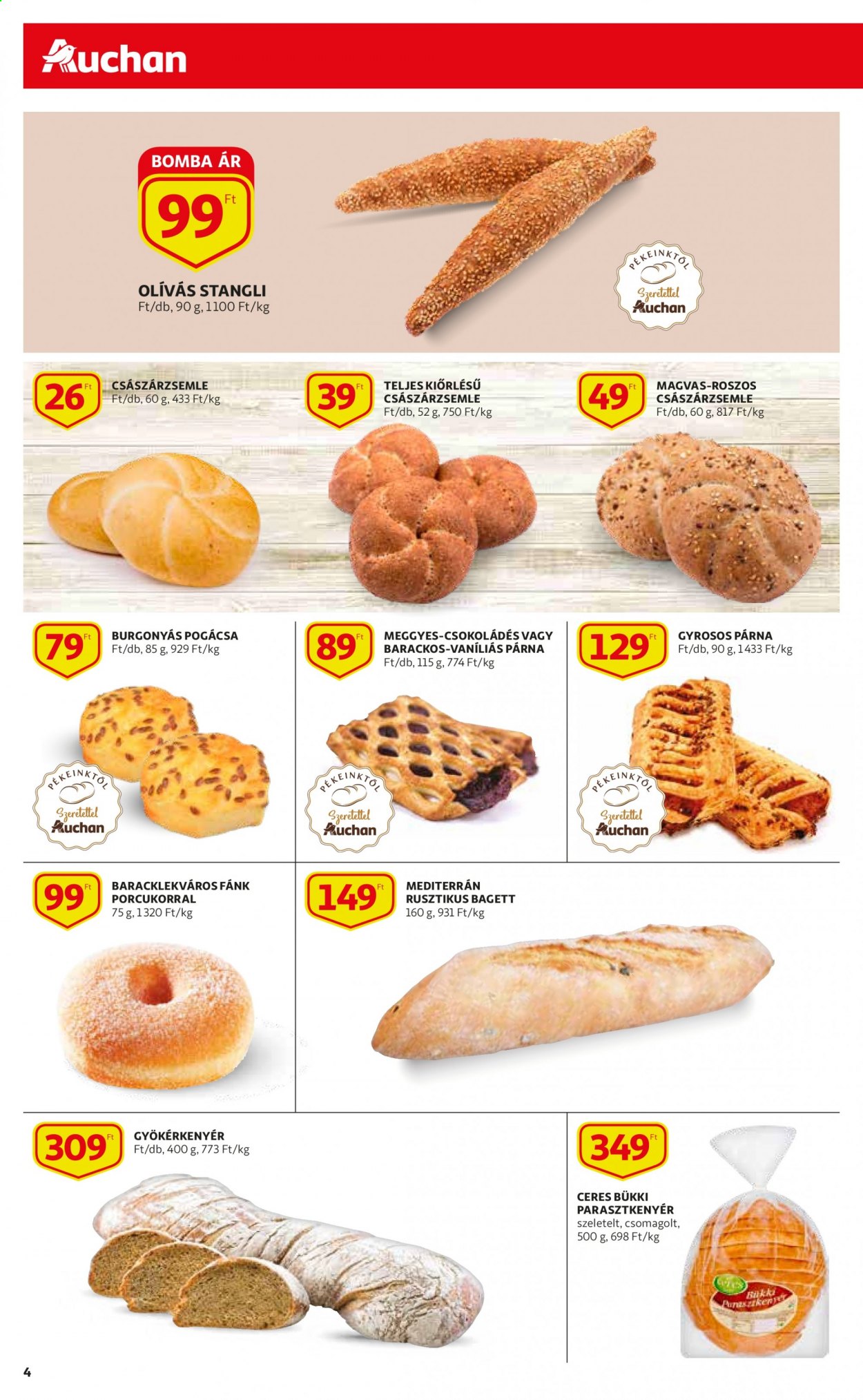 Auchan akciós újságok - 2021.06.17 - 2021.06.23. Oldal 4