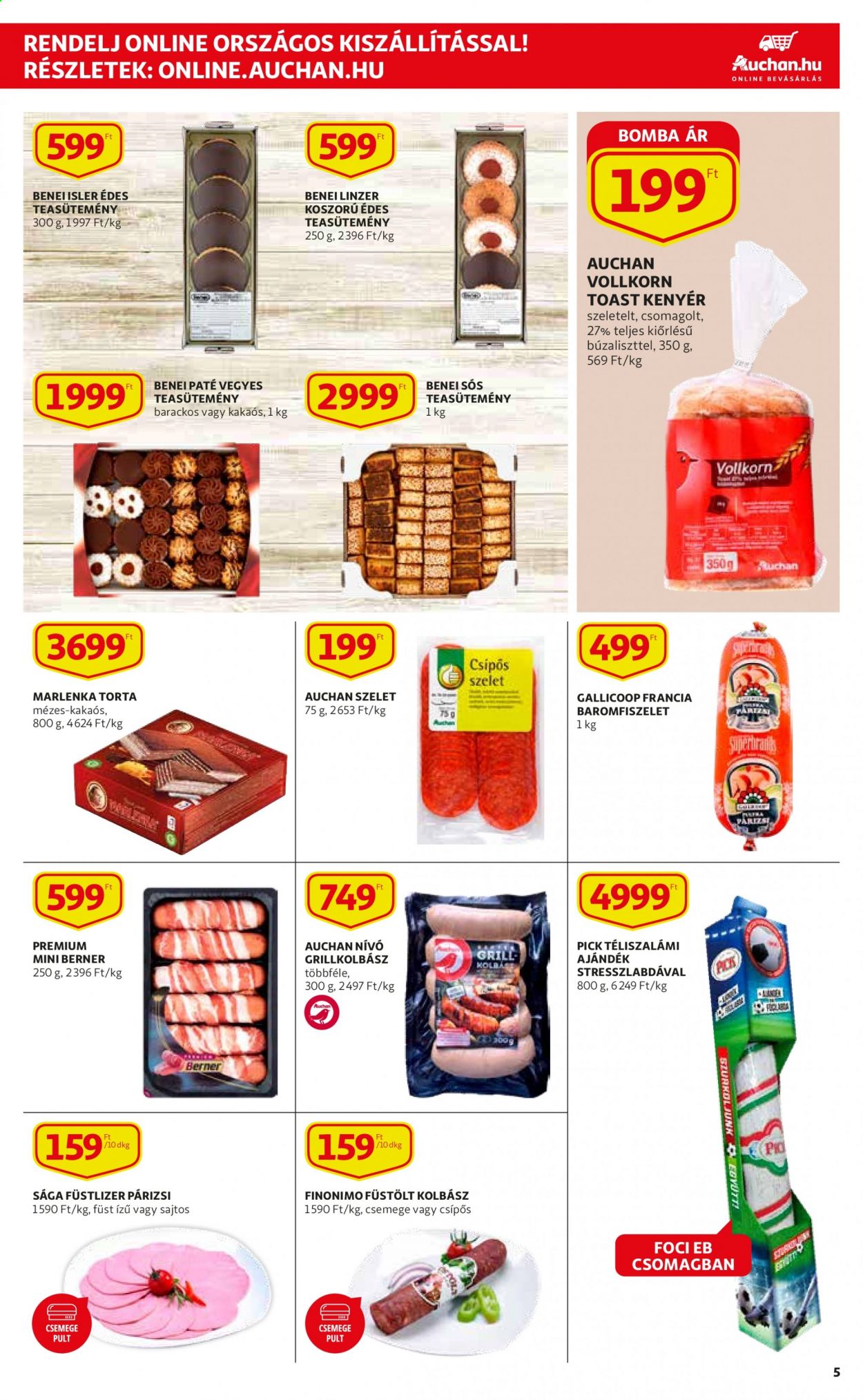 Auchan akciós újságok - 2021.06.17 - 2021.06.23. Oldal 5