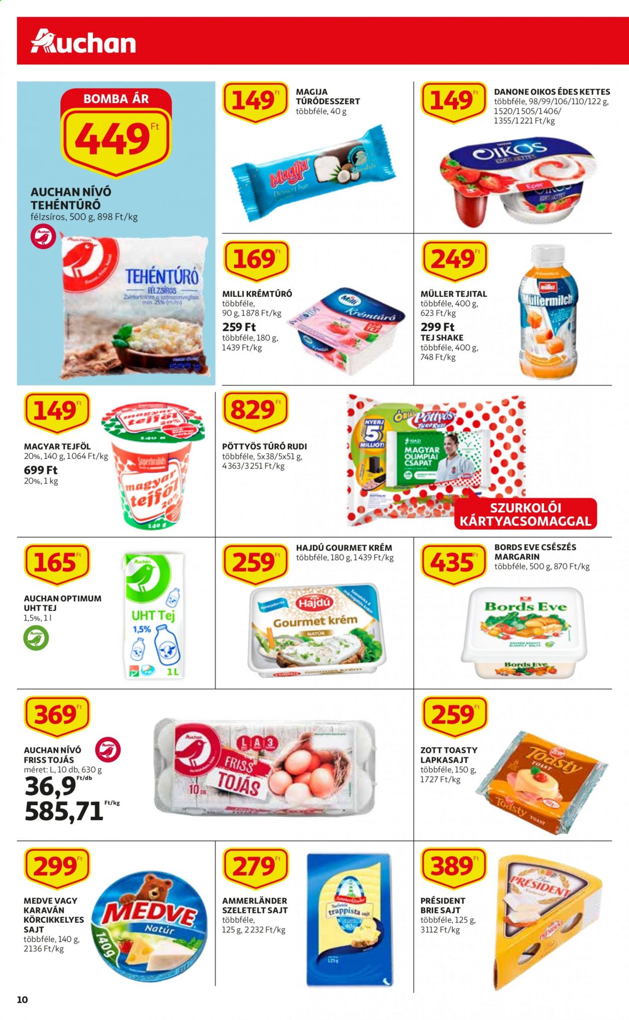 Auchan akciós újságok - 2021.06.17 - 2021.06.23. Oldal 10