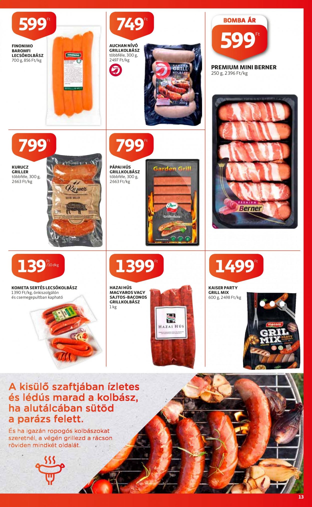 Auchan akciós újságok - 2021.06.17 - 2021.06.23. Oldal 13