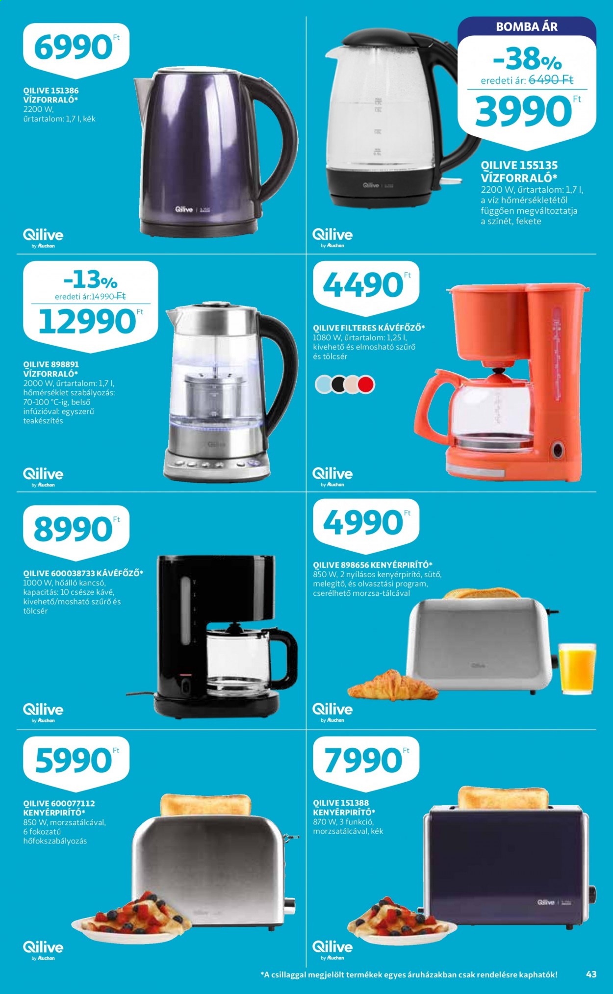 Auchan akciós újságok - 2021.06.17 - 2021.06.23. Oldal 43