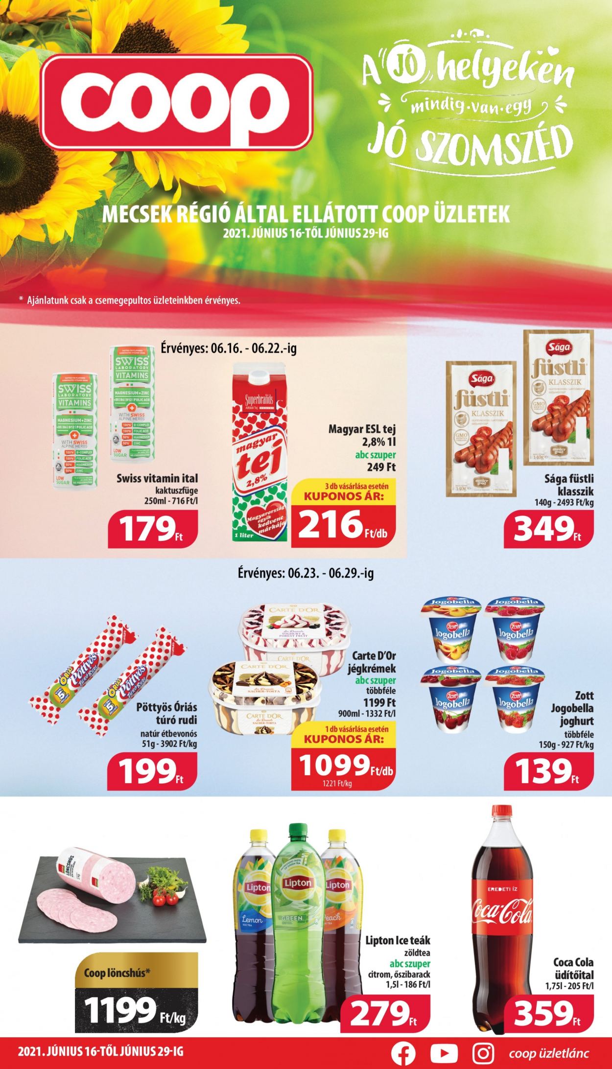 Coop akciós újságok - 2021.06.16 - 2021.06.29. Oldal 1