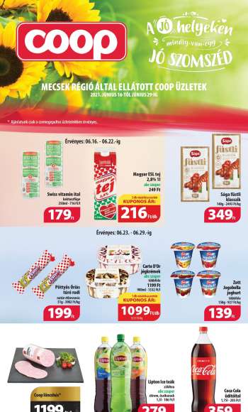Újság Coop - 2021.06.16 - 2021.06.22.