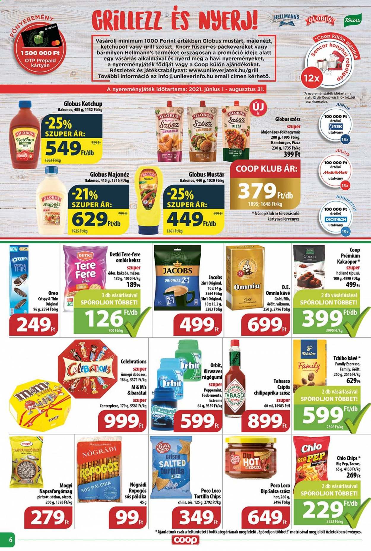 Coop akciós újságok - 2021.06.16 - 2021.06.22. Oldal 6