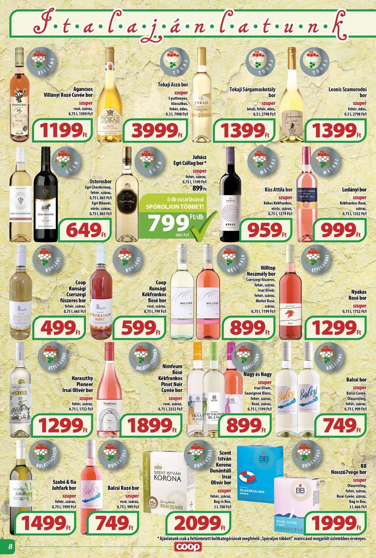 Coop akciós újságok - 2021.06.16 - 2021.06.22. Oldal 8