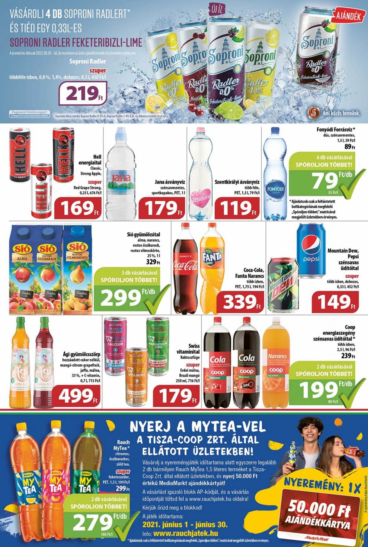 Coop akciós újságok - 2021.06.16 - 2021.06.22. Oldal 10