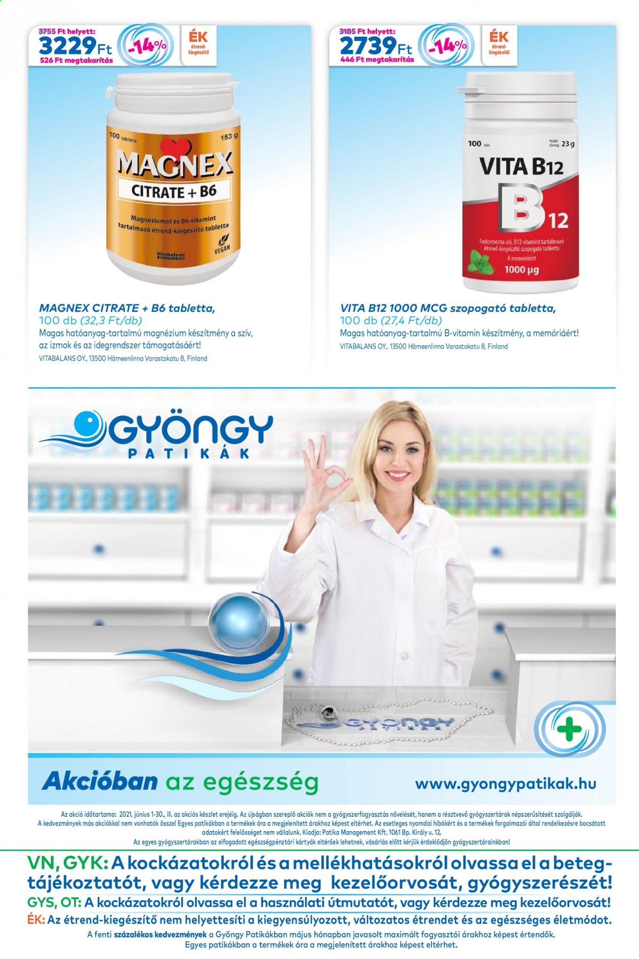 Gyöngy Patikák akciós újságok - 2021.06.01 - 2021.06.30. Oldal 20