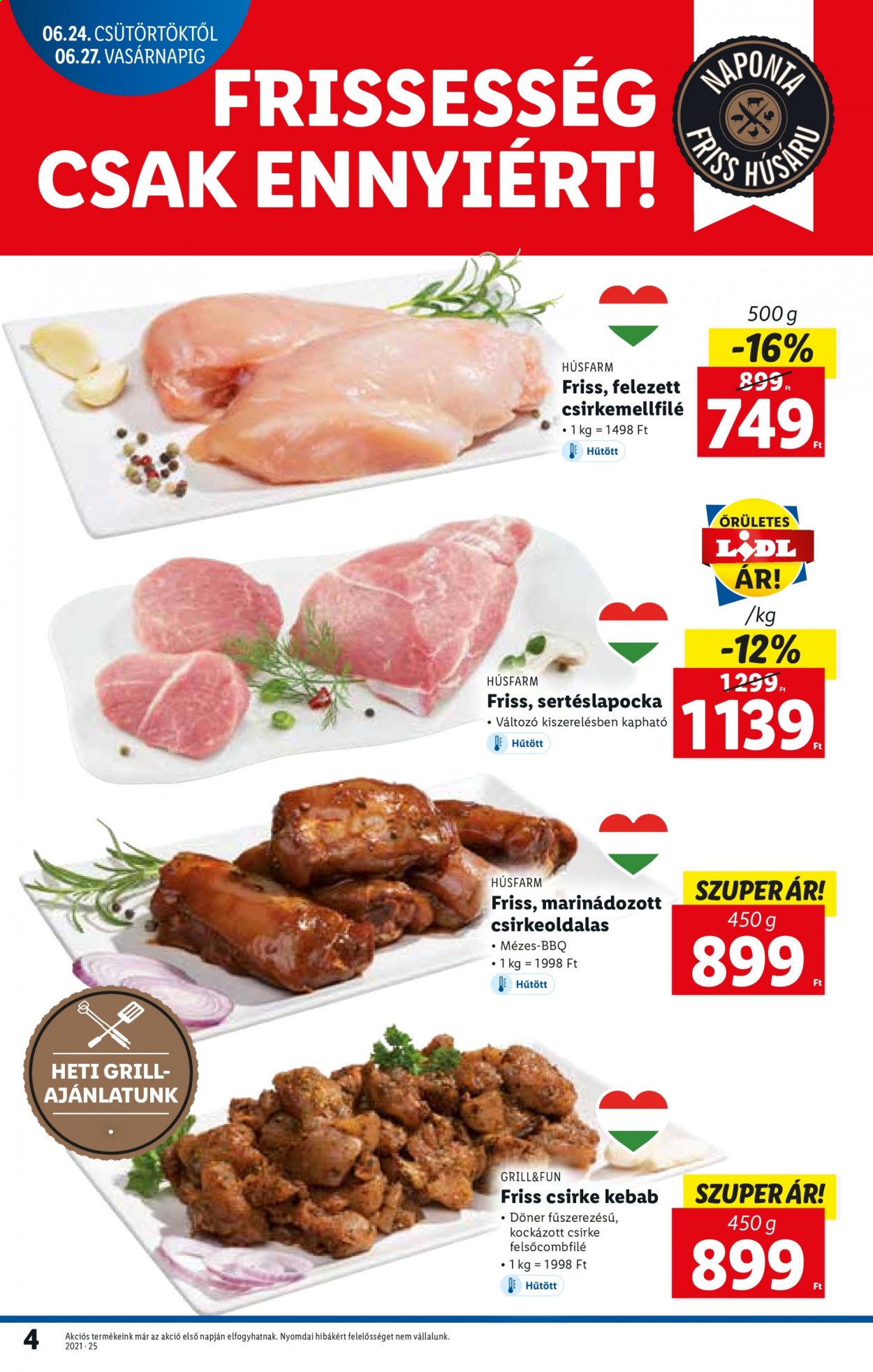 Lidl akciós újságok - 2021.06.24 - 2021.06.30. Oldal 4