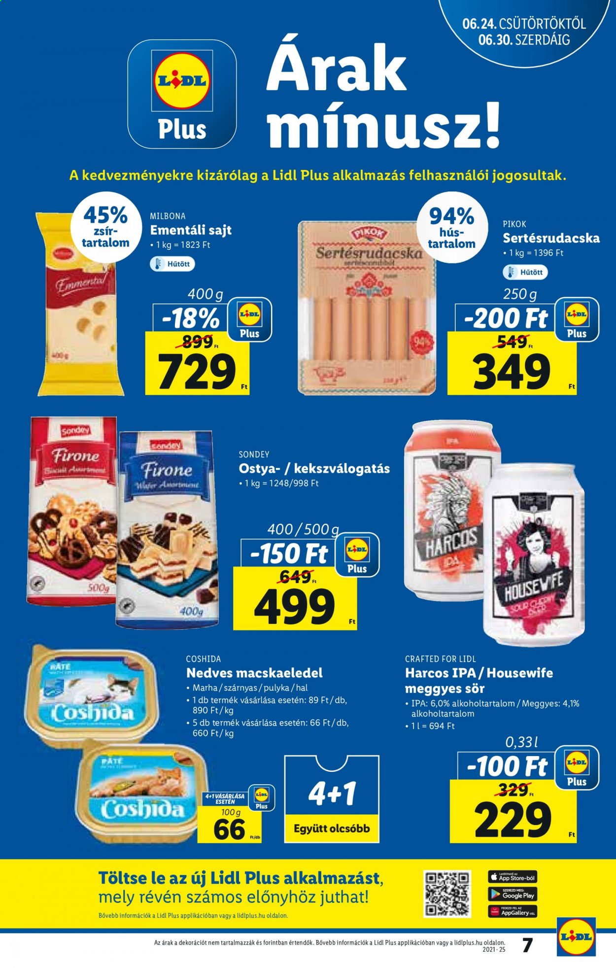 Lidl akciós újságok - 2021.06.24 - 2021.06.30. Oldal 7