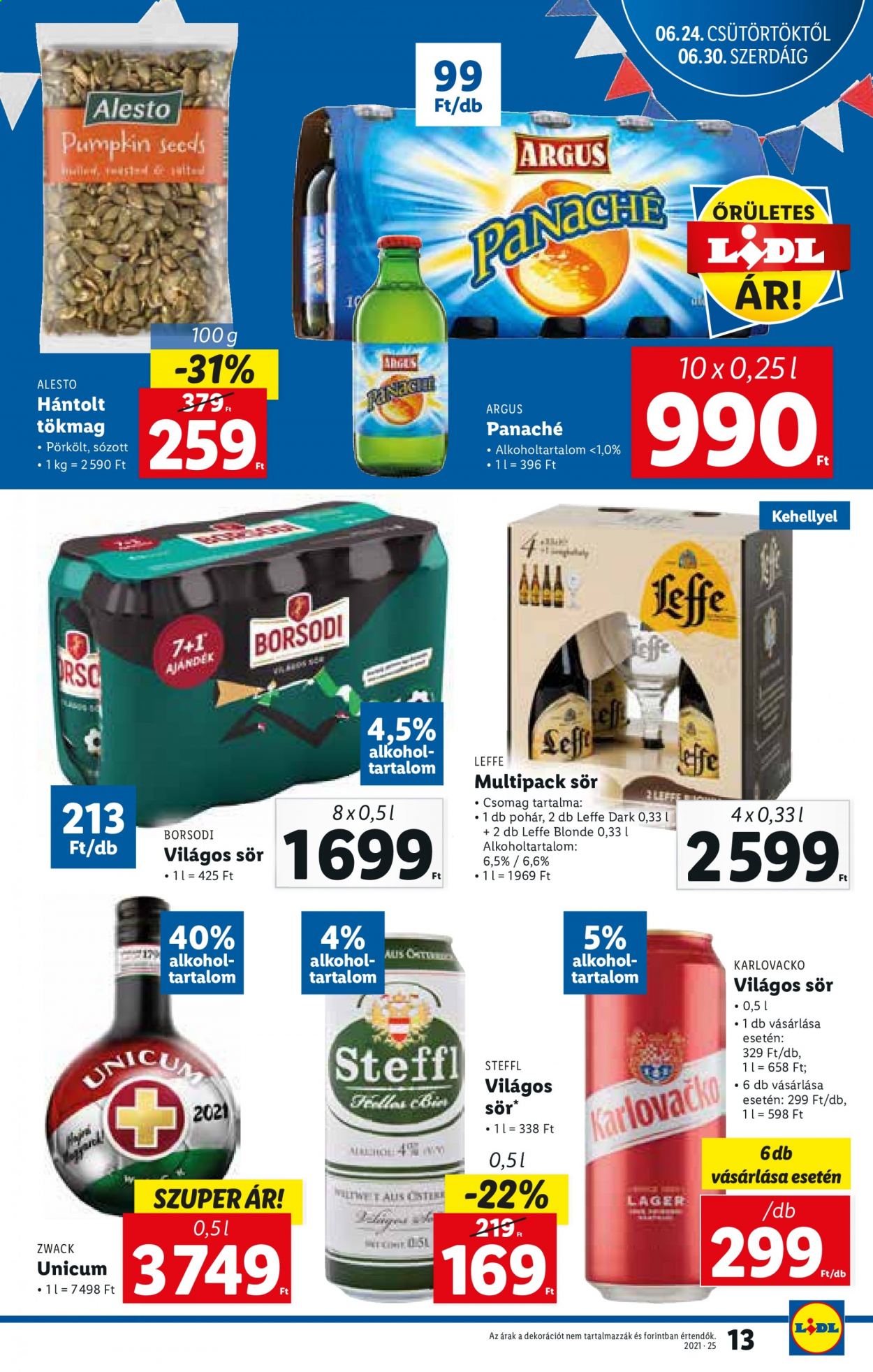 Lidl akciós újságok - 2021.06.24 - 2021.06.30. Oldal 13