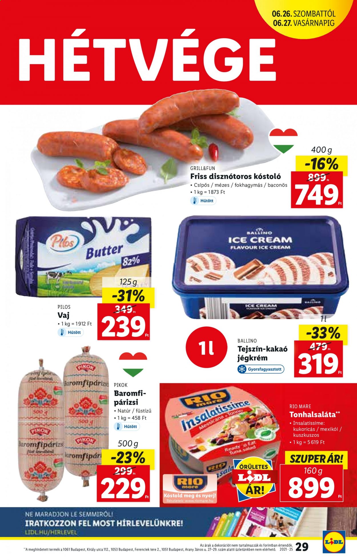 Lidl akciós újságok - 2021.06.24 - 2021.06.30. Oldal 29