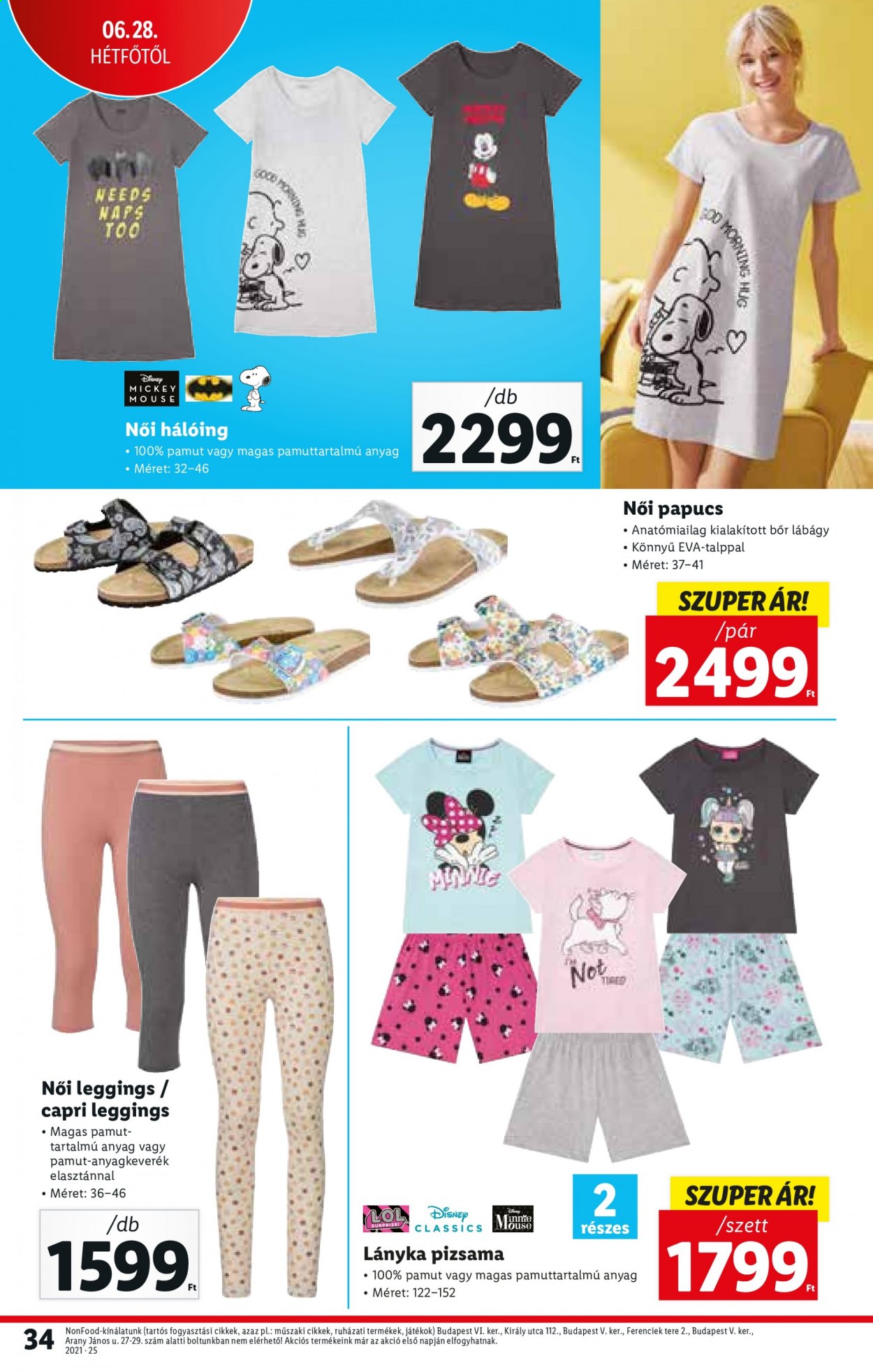 Lidl akciós újságok - 2021.06.24 - 2021.06.30. Oldal 34