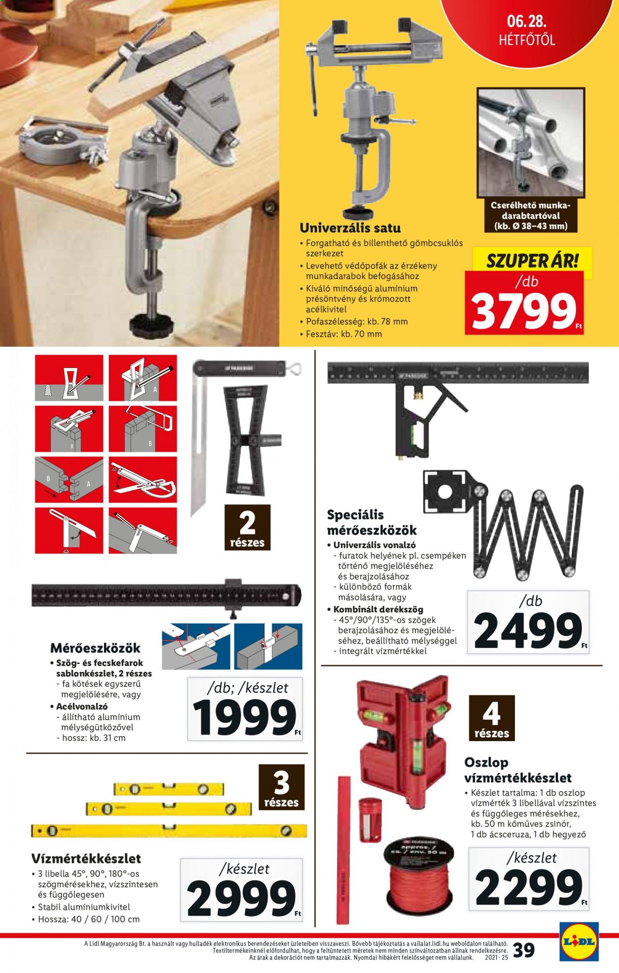 Lidl akciós újságok - 2021.06.24 - 2021.06.30. Oldal 39