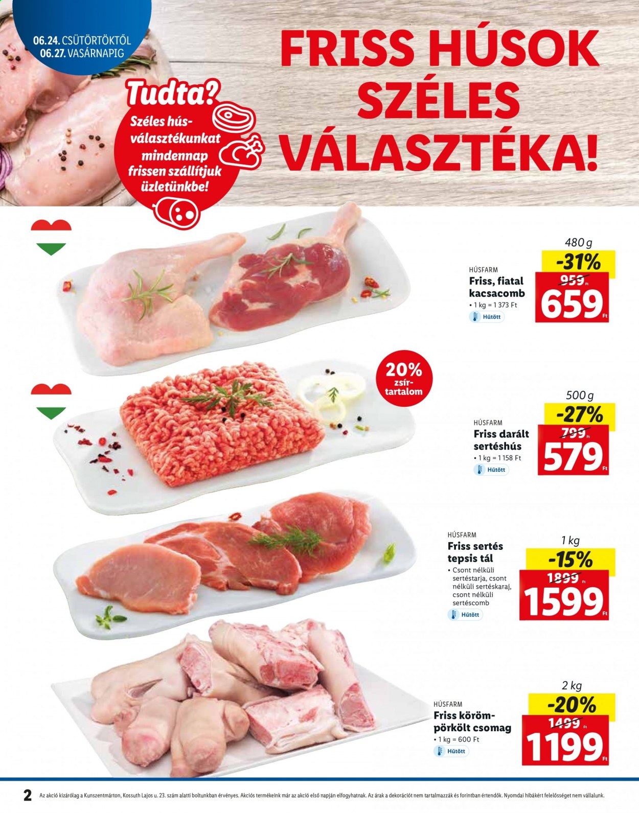 Lidl akciós újságok - 2021.06.24 - 2021.06.27. Oldal 2
