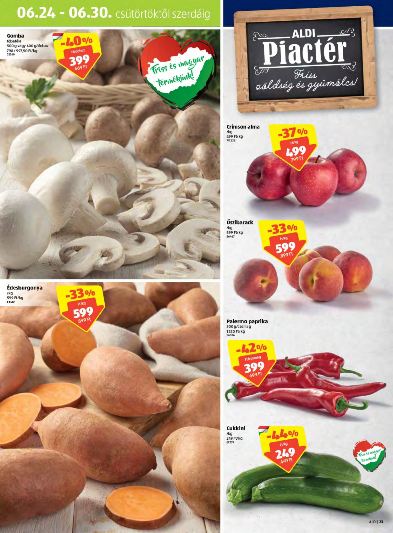 Aldi akciós újságok - 2021.06.24 - 2021.06.30. Oldal 23