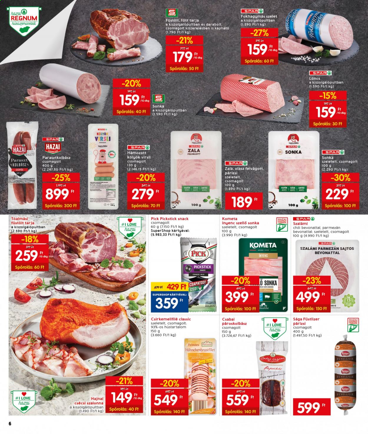 INTERSPAR akciós újságok - 2021.06.24 - 2021.06.30. Oldal 6