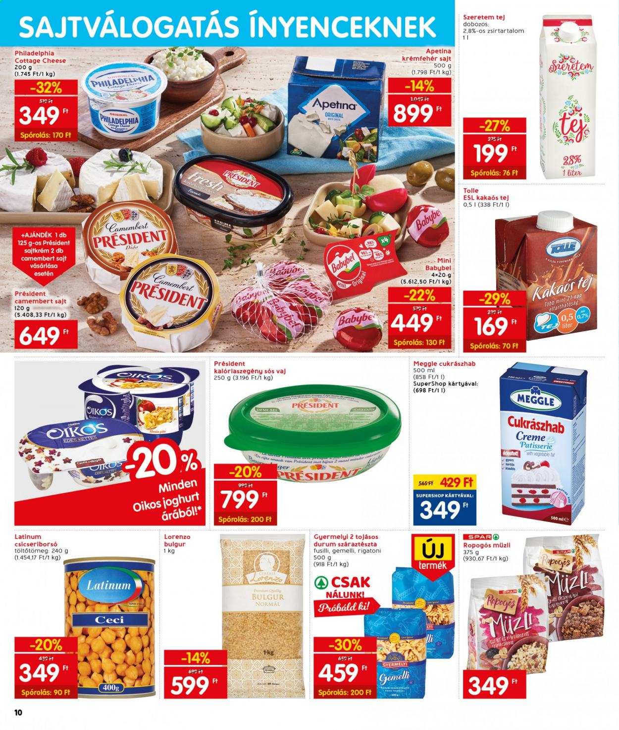 INTERSPAR akciós újságok - 2021.06.24 - 2021.06.30. Oldal 10