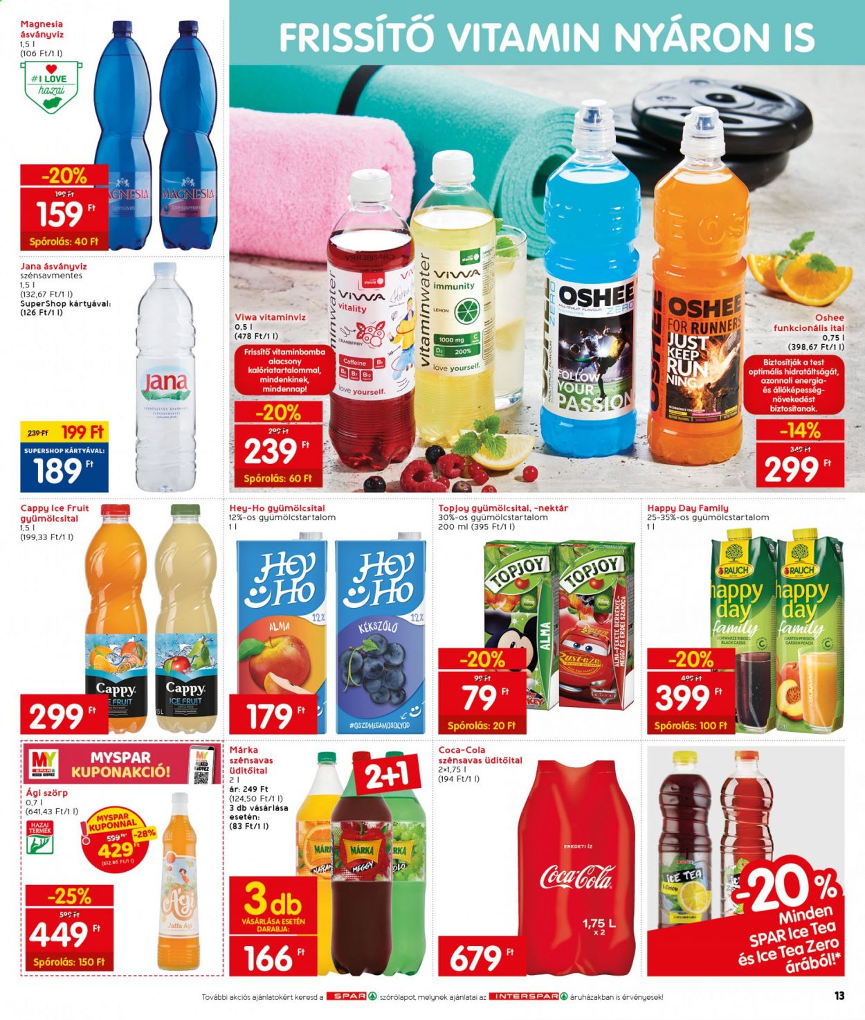 INTERSPAR akciós újságok - 2021.06.24 - 2021.06.30. Oldal 13