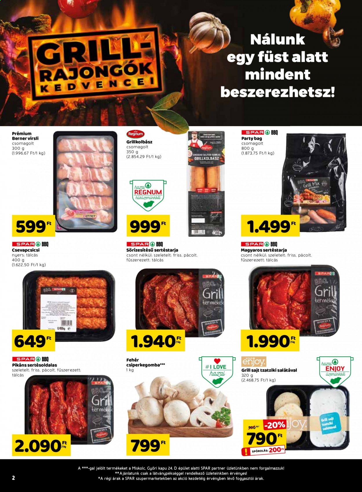 SPAR akciós újságok - 2021.06.24 - 2021.06.30. Oldal 2