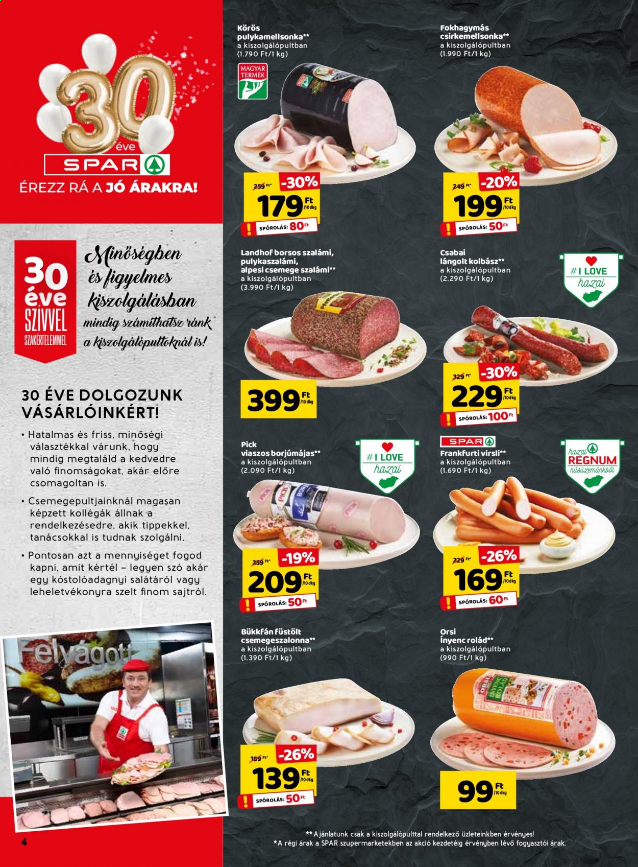 SPAR akciós újságok - 2021.06.24 - 2021.06.30. Oldal 4
