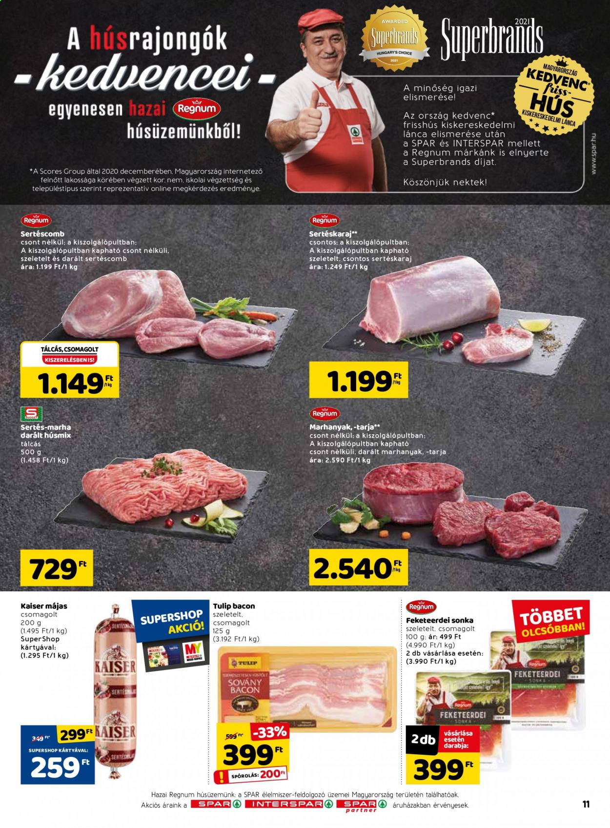 SPAR akciós újságok - 2021.06.24 - 2021.06.30. Oldal 11