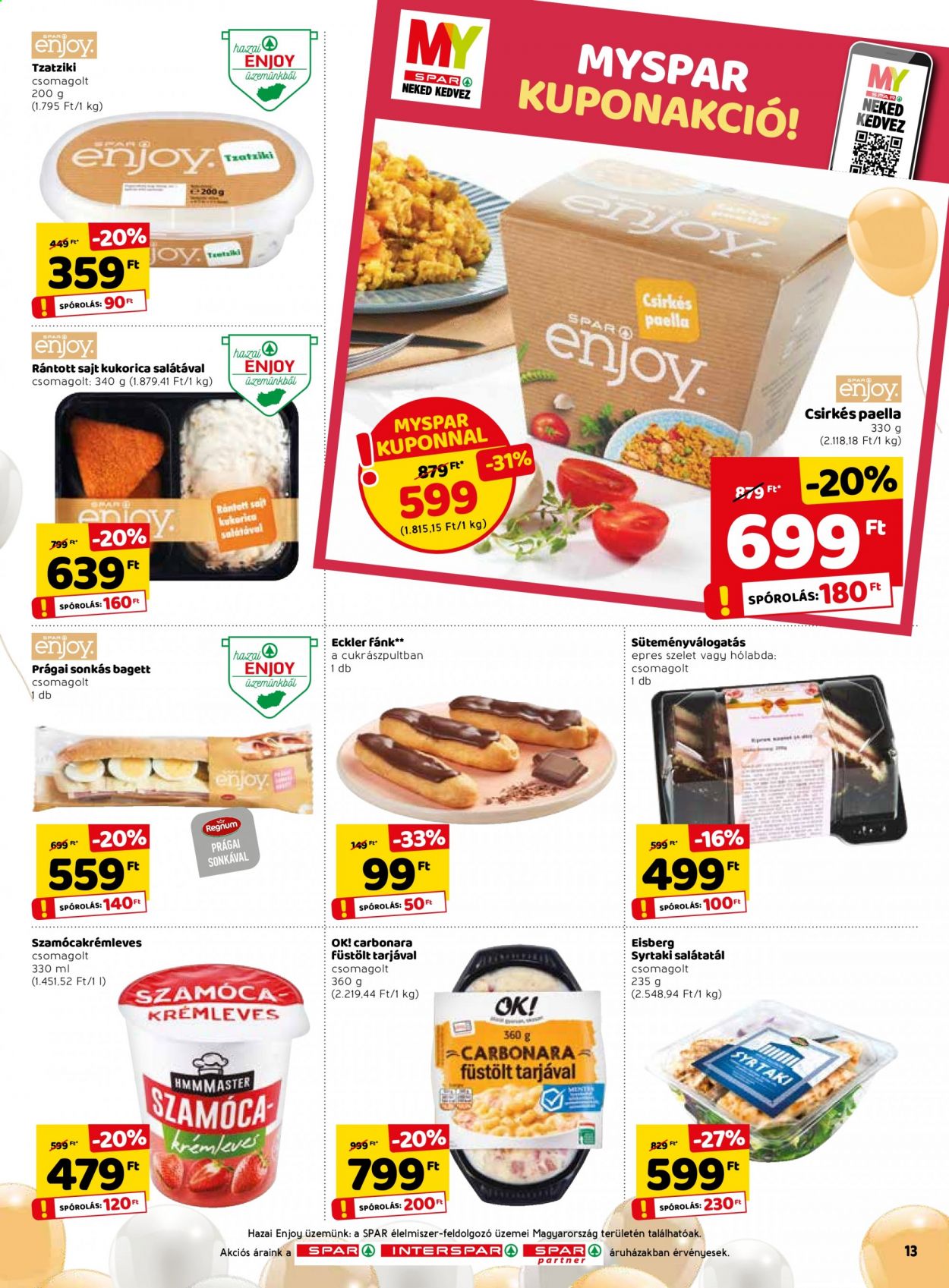 SPAR akciós újságok - 2021.06.24 - 2021.06.30. Oldal 13
