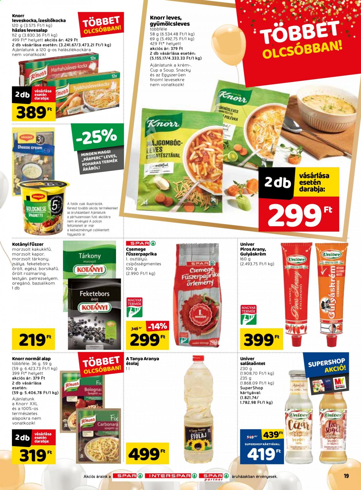 SPAR akciós újságok - 2021.06.24 - 2021.06.30. Oldal 19