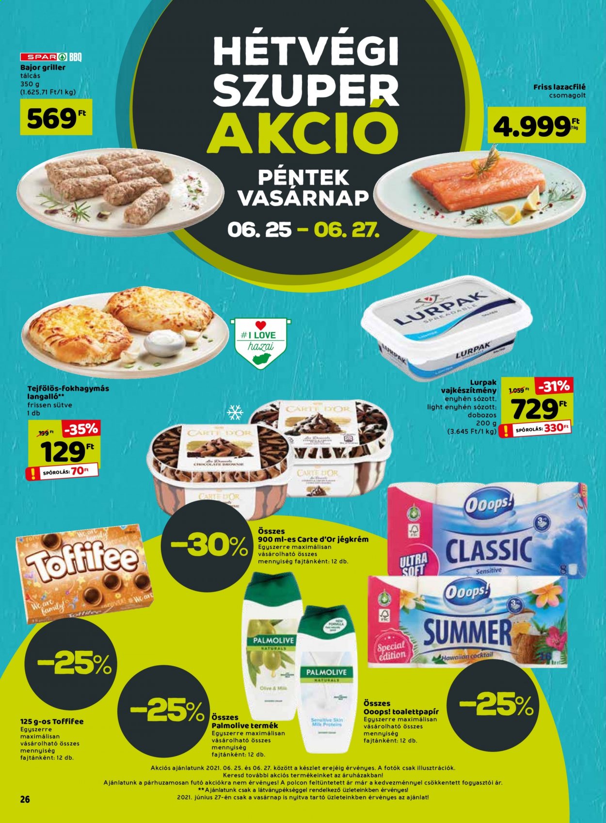 SPAR akciós újságok - 2021.06.24 - 2021.06.30. Oldal 26
