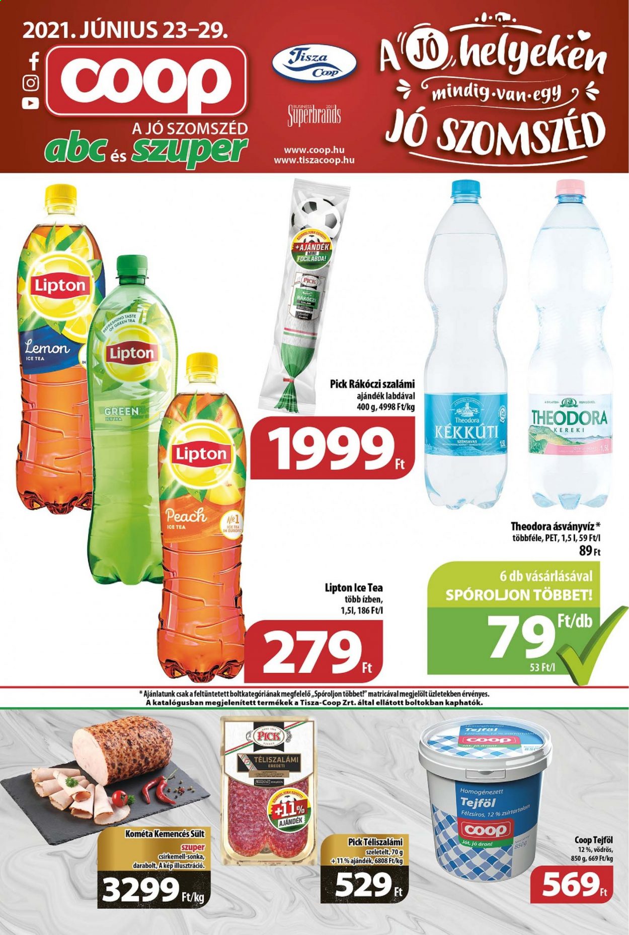 Coop akciós újságok - 2021.06.23 - 2021.06.29. Oldal 1