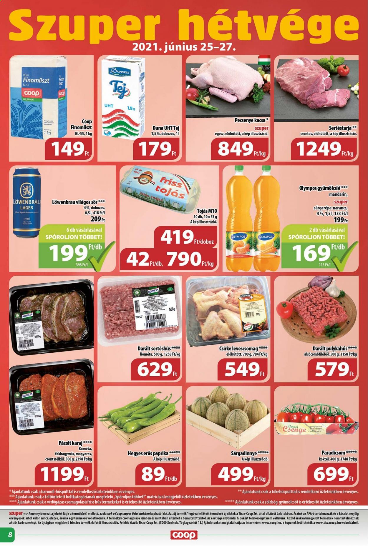 Coop akciós újságok - 2021.06.23 - 2021.06.29. Oldal 8