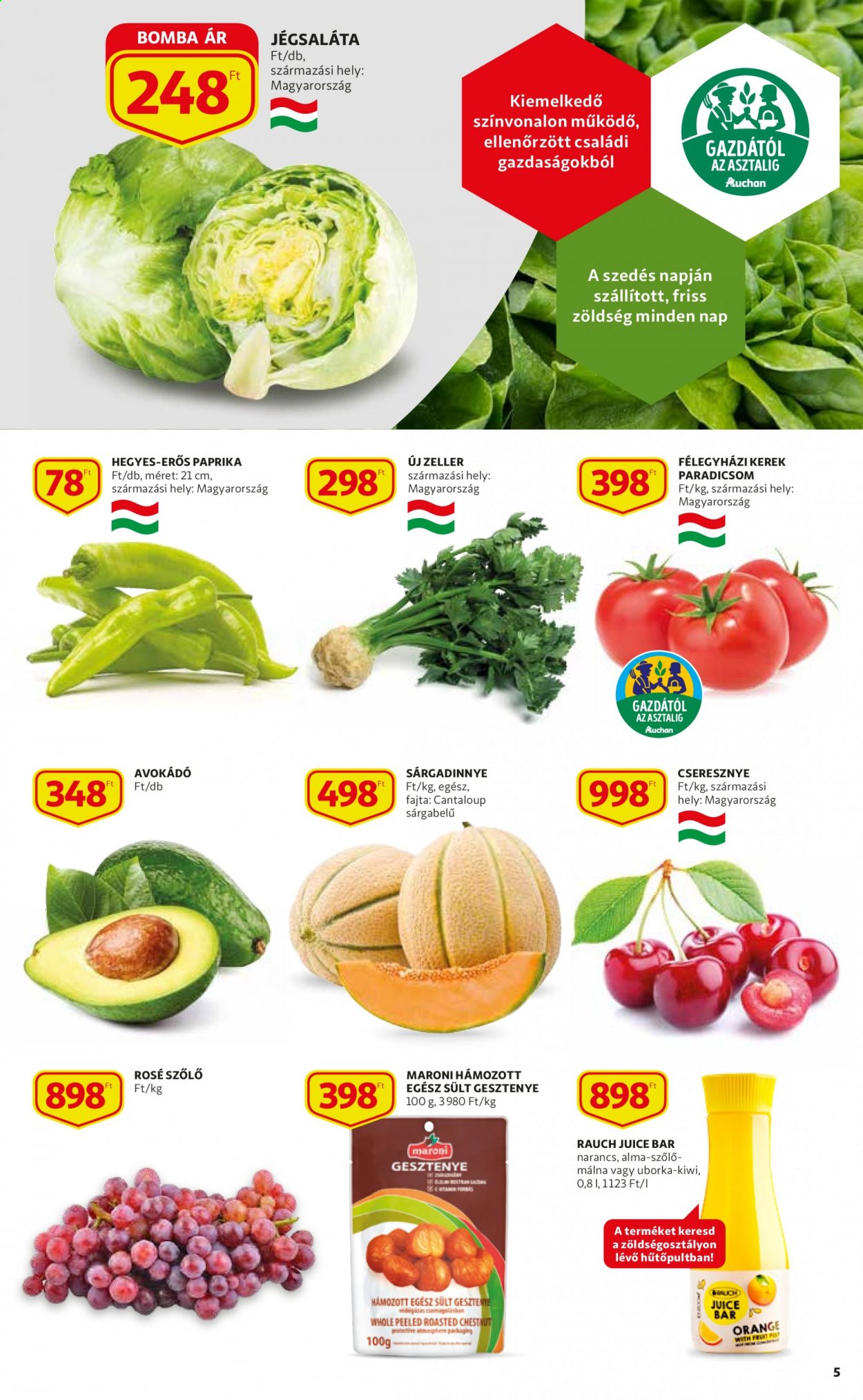 Auchan akciós újságok - 2021.06.24 - 2021.06.30. Oldal 5