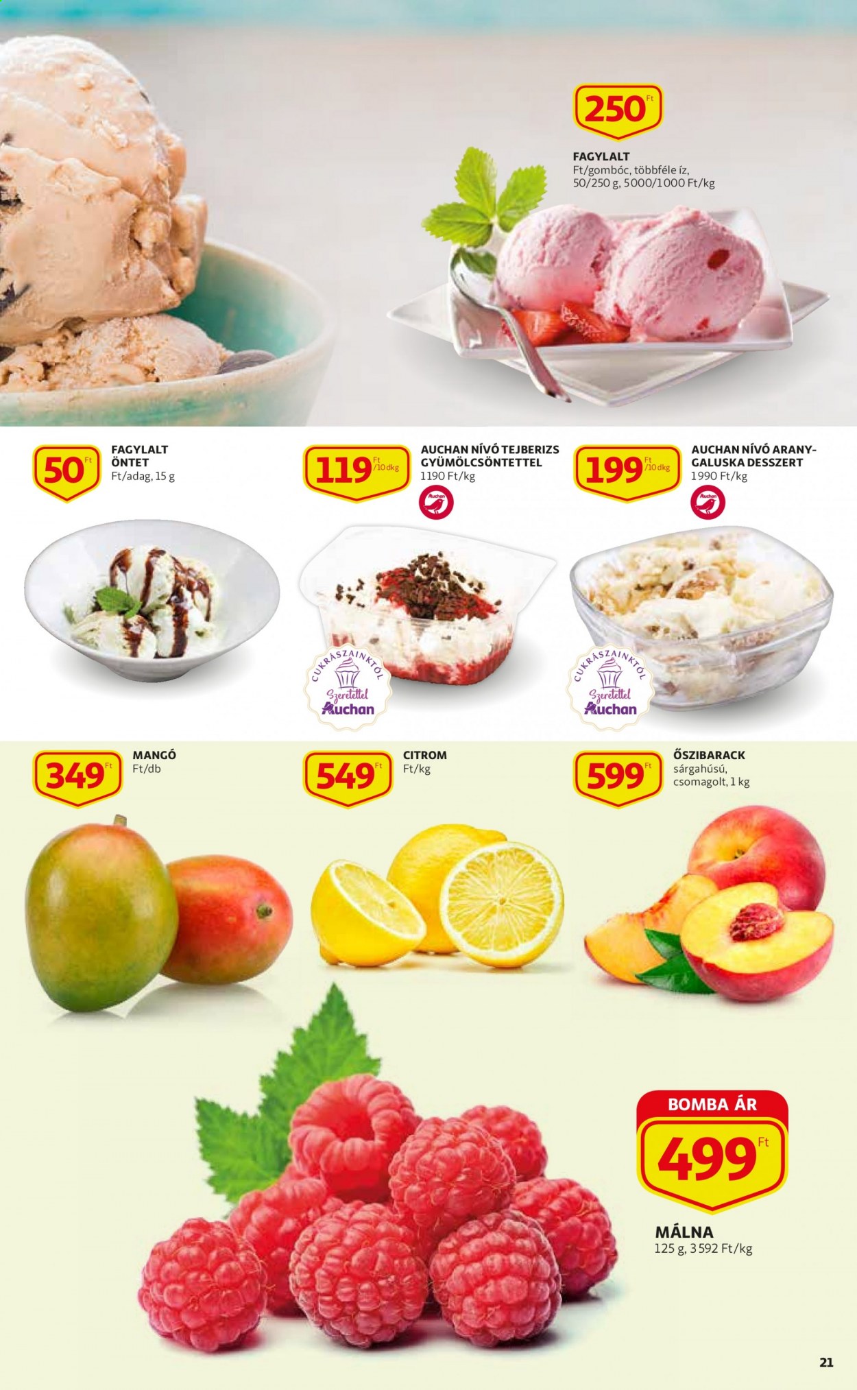 Auchan akciós újságok - 2021.06.24 - 2021.06.30. Oldal 21