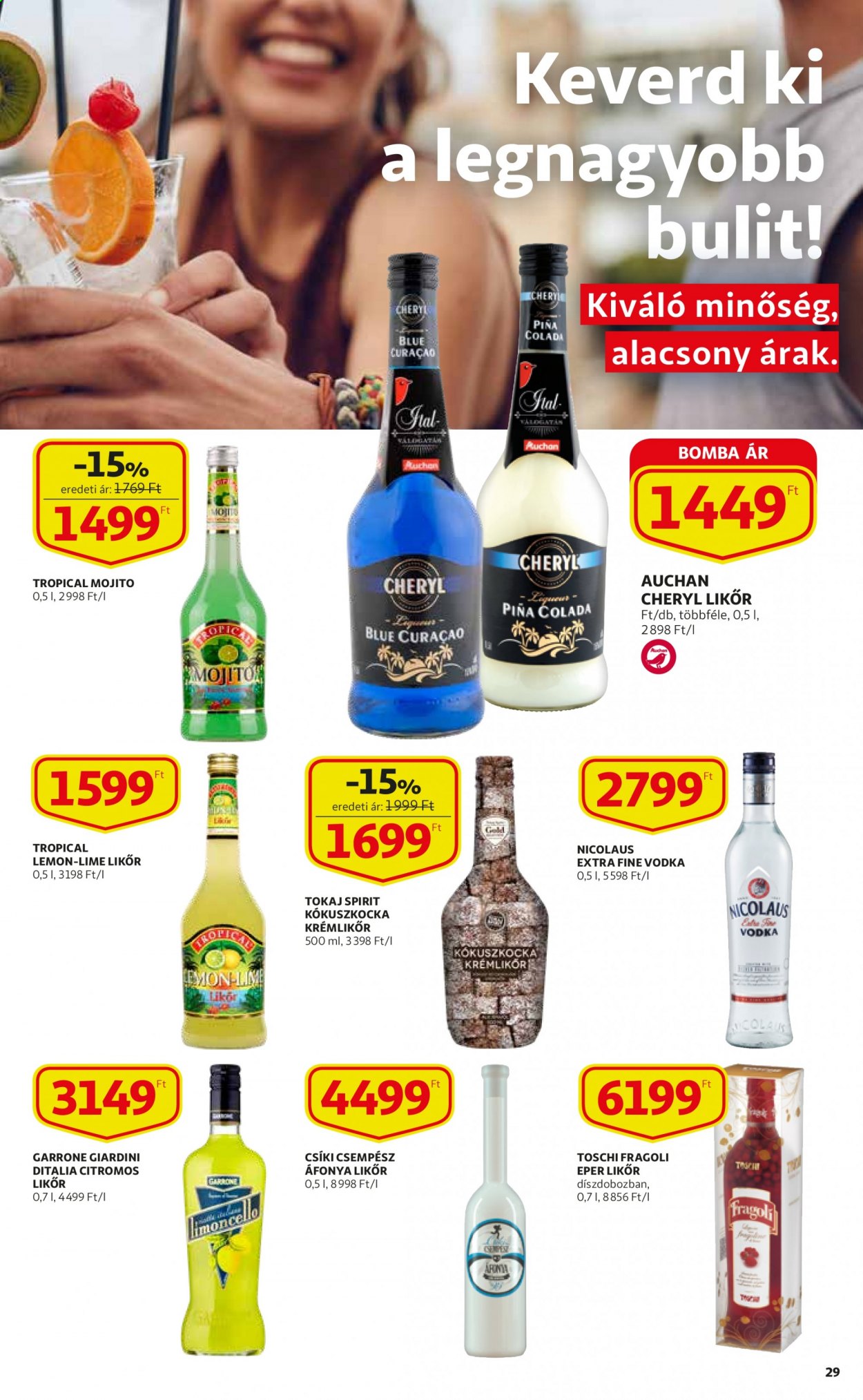 Auchan akciós újságok - 2021.06.24 - 2021.06.30. Oldal 29