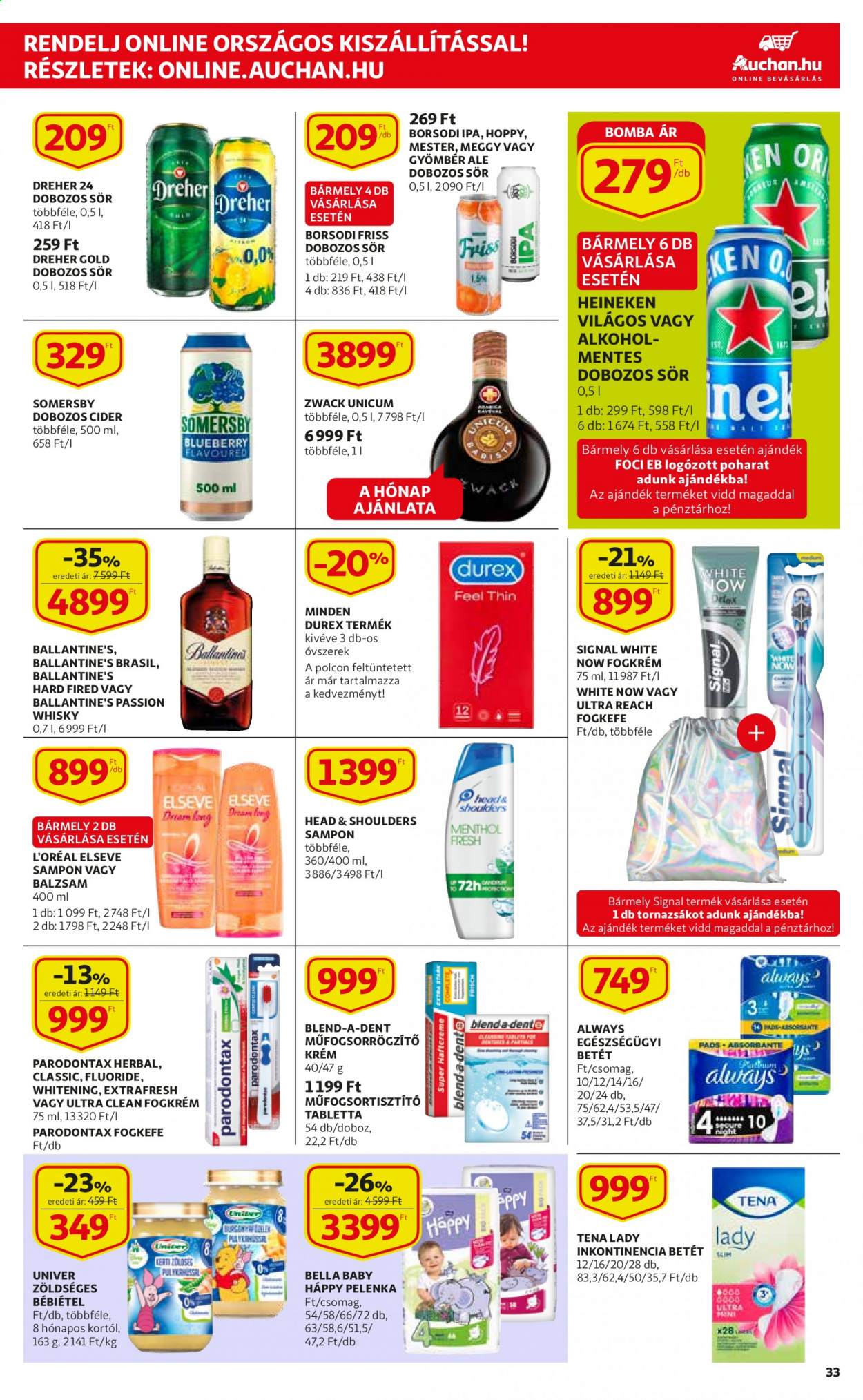 Auchan akciós újságok - 2021.06.24 - 2021.06.30. Oldal 33